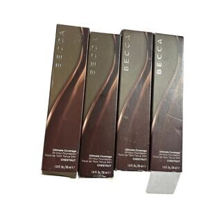 4 Skin Love Weightless Blur Foundation - Becca for Women - 1.23 oz Chestnut